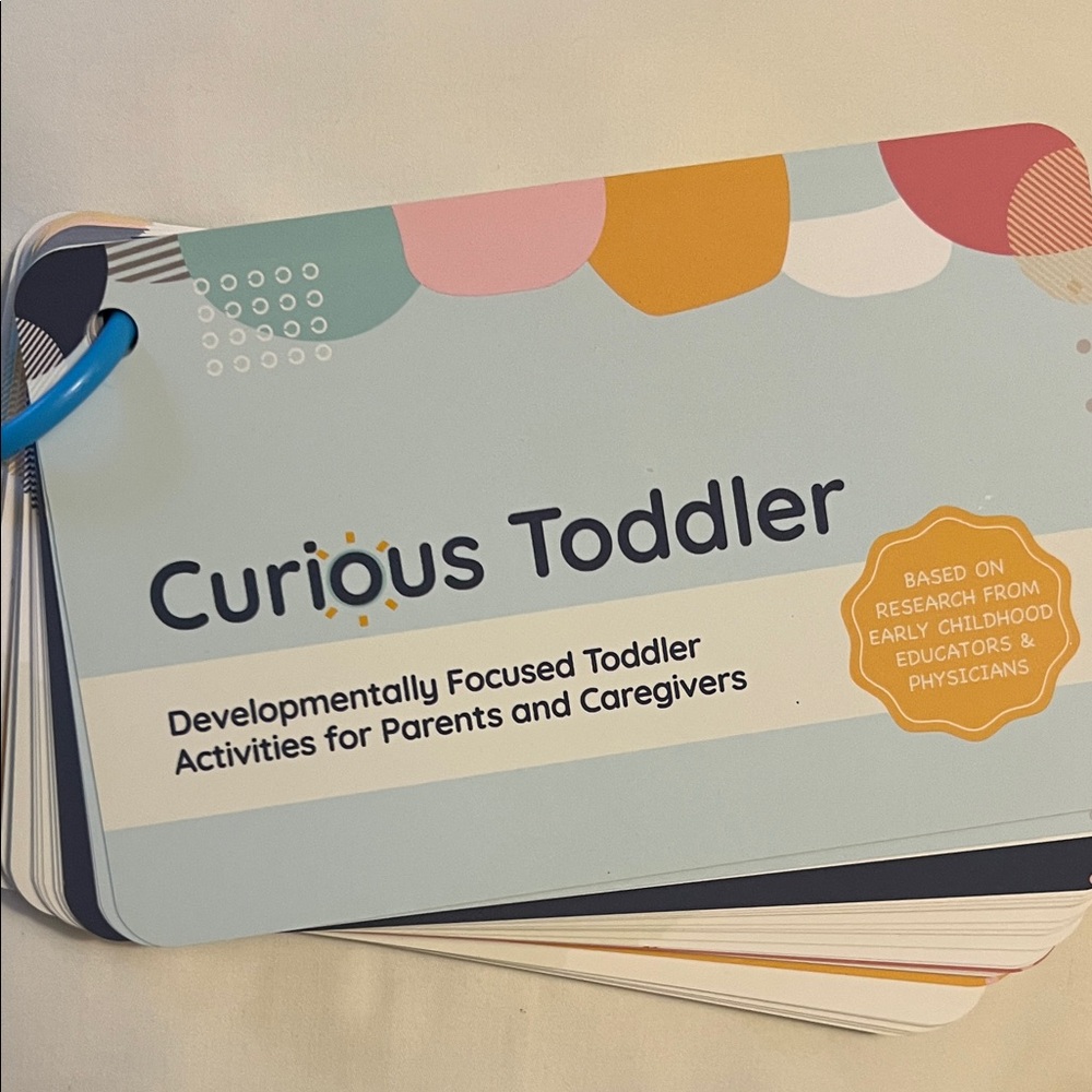 Curious Toddler- Developmental Activity Cards for Toddlers